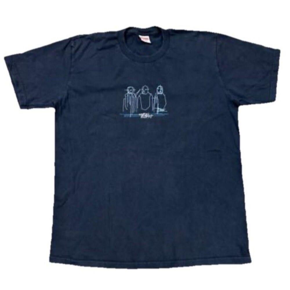 SUPREME THREE KINGS T-SHIRT NAVY SIZE SMALL SS23 WEEK 18 (100% AUTHENTIC)